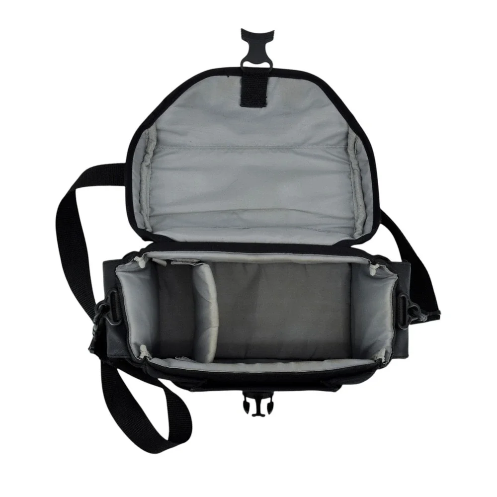 Tamrac TCB-50 Camera Bag Black Canvas Photo Video Case Adjustable Shoulder Strap